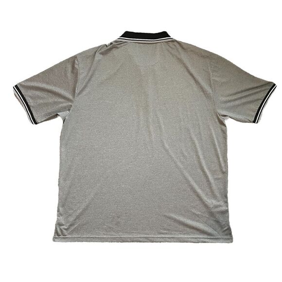 PGA TOUR Big & Tall Athletic Fit Short Sleeve Motionflux 360 Gray Polo Shirt *** - Picture 2 of 10